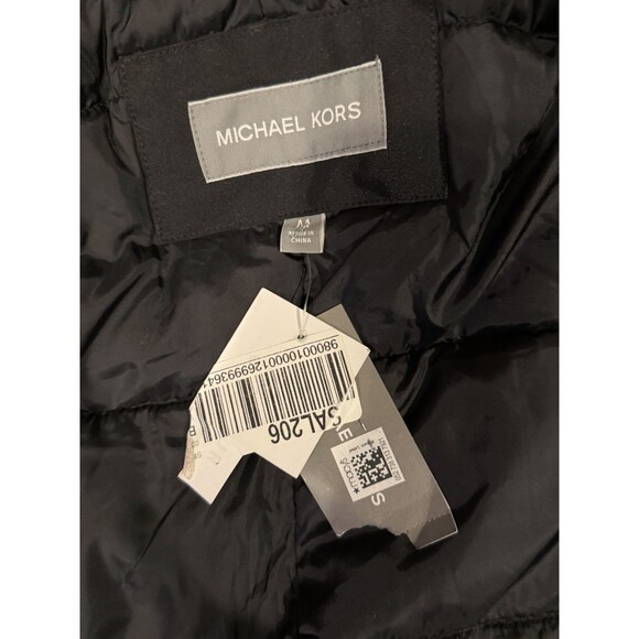 Michael Kors Water Resistant Insulated Windproof Parka Jacket Mens Medium Black - Picture 7 of 11